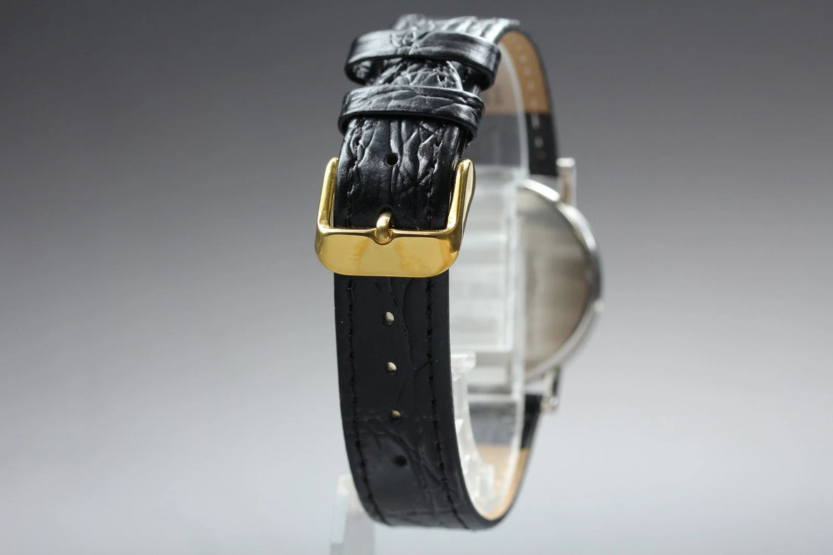 Omega De Ville Mens Quartz Watch Cal.1378 195.2378 33mm Gold Dial [Near MINT]