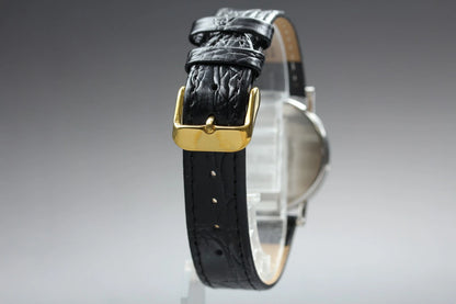 Omega De Ville Mens Quartz Watch Cal.1378 195.2378 33mm Gold Dial [Near MINT]