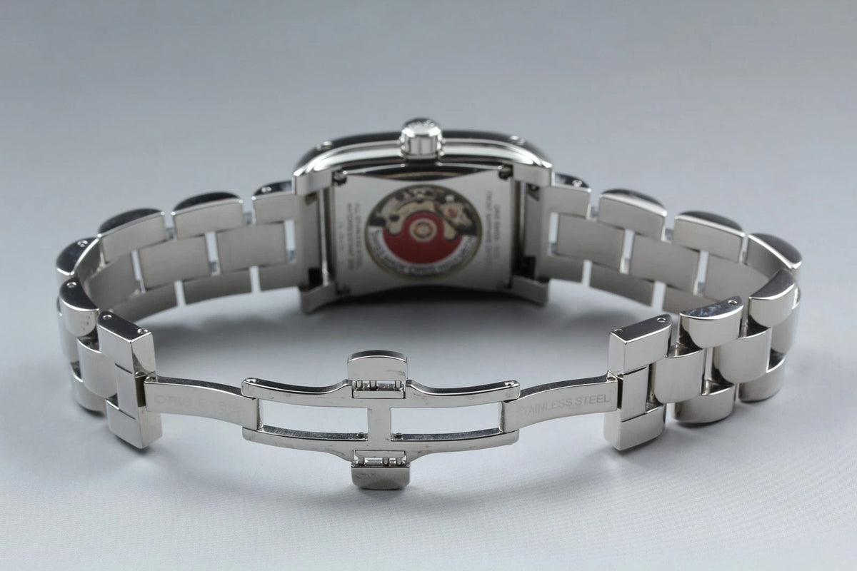 Oris 7526 25mm Womens Automatic Watch Silver Dial Date From JAPAN [Near MINT]