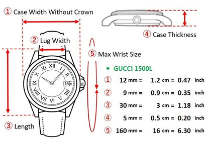 GUCCI 1500L Womens Quartz Watch Silver 1P Diamond Shell Pink Dial [Near MINT]
