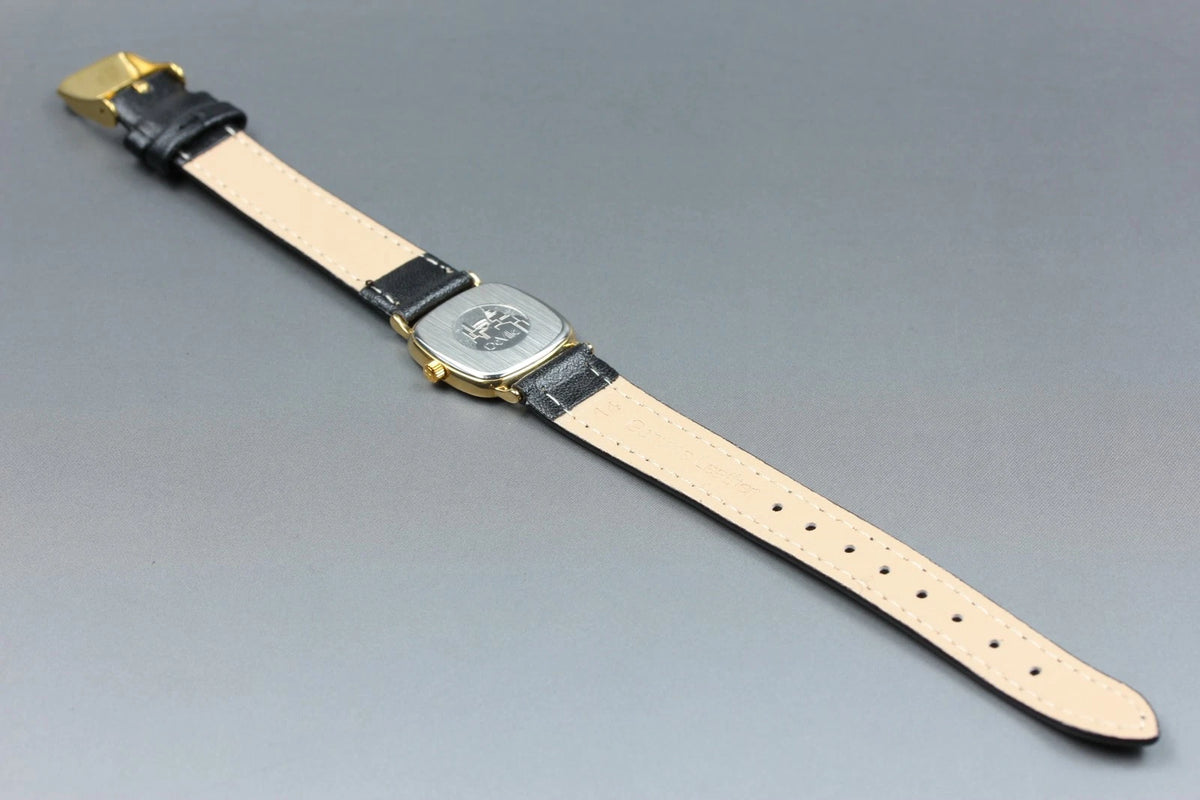 Omega De Ville Womens Quartz Watch 595.0098 21mm Gold Dial [Near MINT]