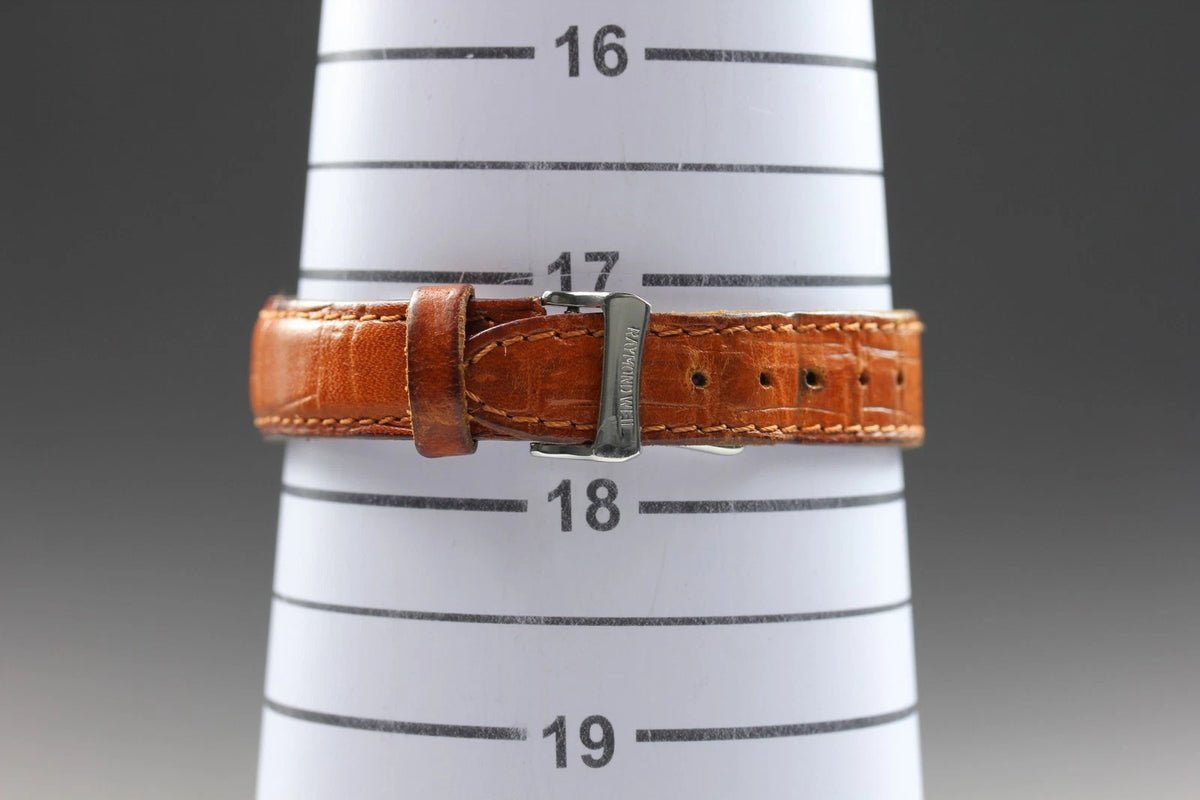 Raymond Weil Geneve Womens Quartz Watch 9989 27mm White Dial Date [Near MINT]