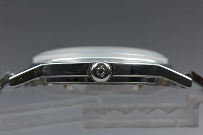 Omega Geneve Mens Automatic Watch Cal. 565 161.070 35mm Silver Dial Date [Exc+5]