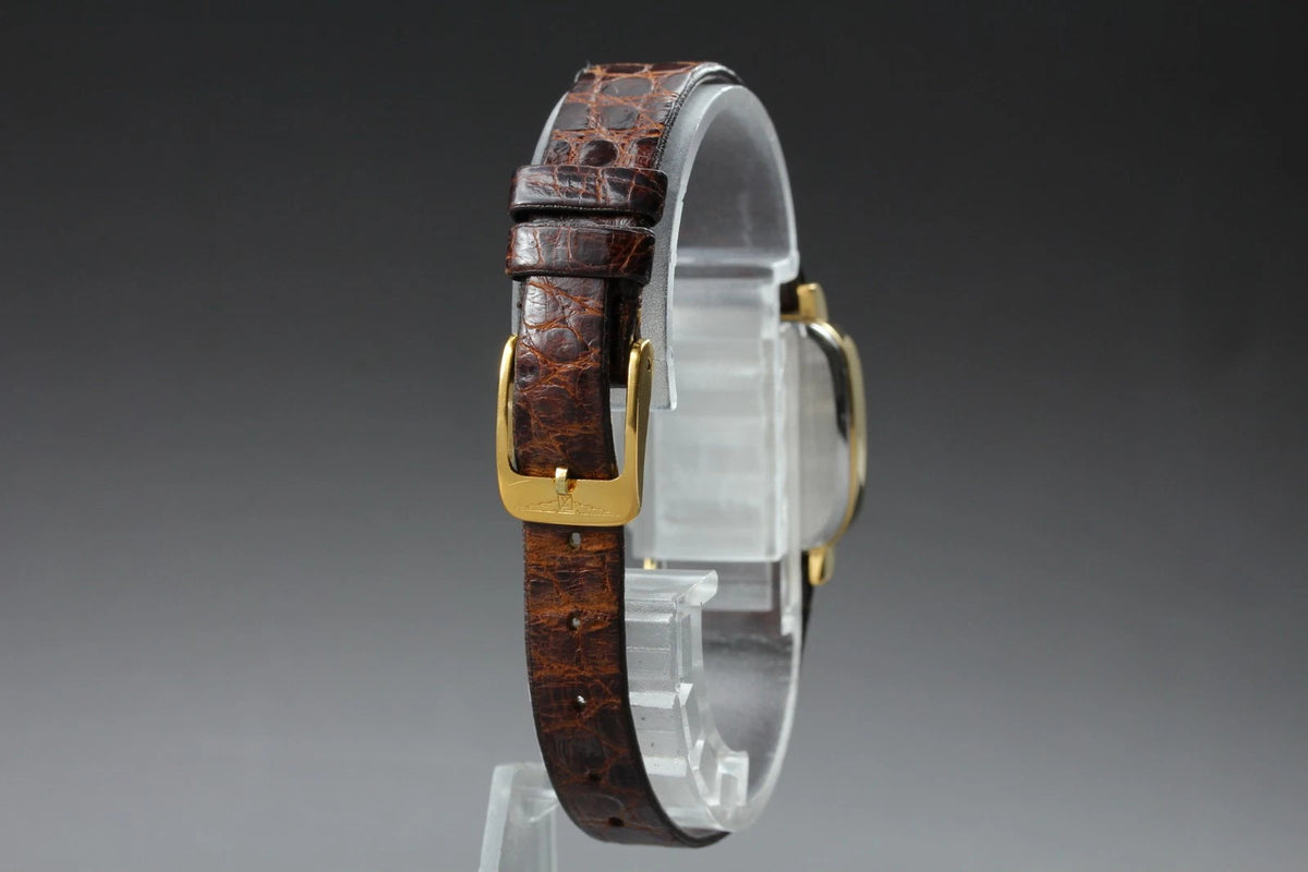 Longines Womens Quartz Watch L700.2 700 1166 23mm Gold Dial From JAPAN [Exc+5]