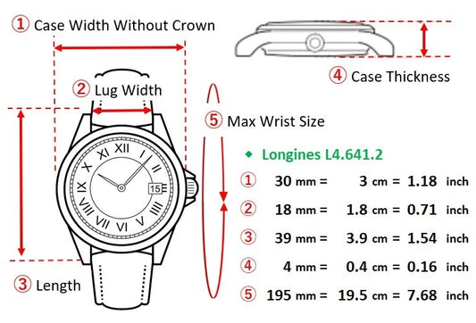 Longines Grand Classic Mens Quartz Watch L4.641.2 30mm White Dial [Near MINT]