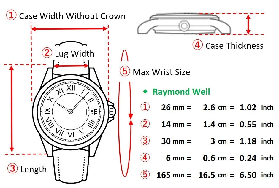 Raymond Weil Geneve Women Quartz Watch 9924 26mm White Dial Date [MINT]