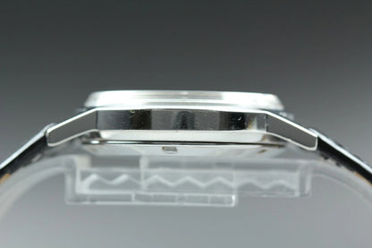 Omega Geneve Men Automatic Watch Cal.1012 166.0163 35mm Silver Dial Date [Exc+5]